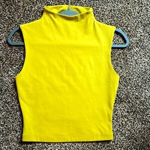 Express Mock Neck Cropped Tank